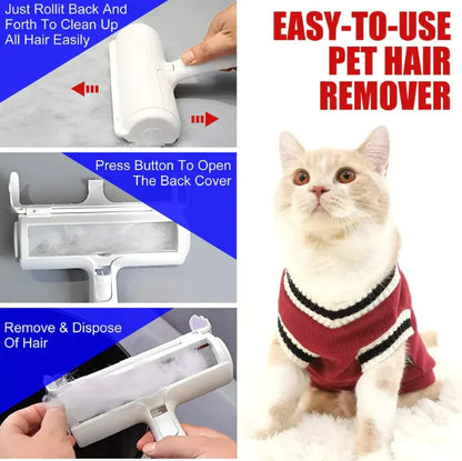 PawClear™ Self-Cleaning Pet Hair Remover 2.0