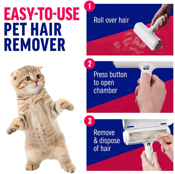 PawClear™ Self-Cleaning Pet Hair Remover 2.0